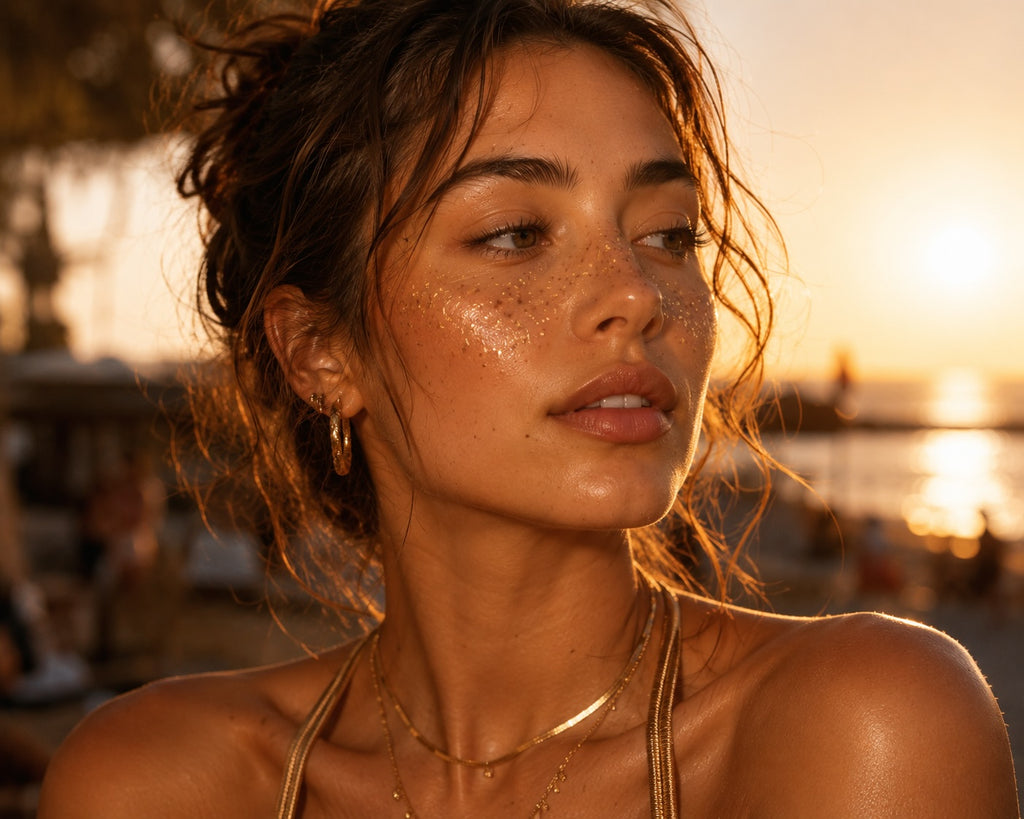 Golden freckles
