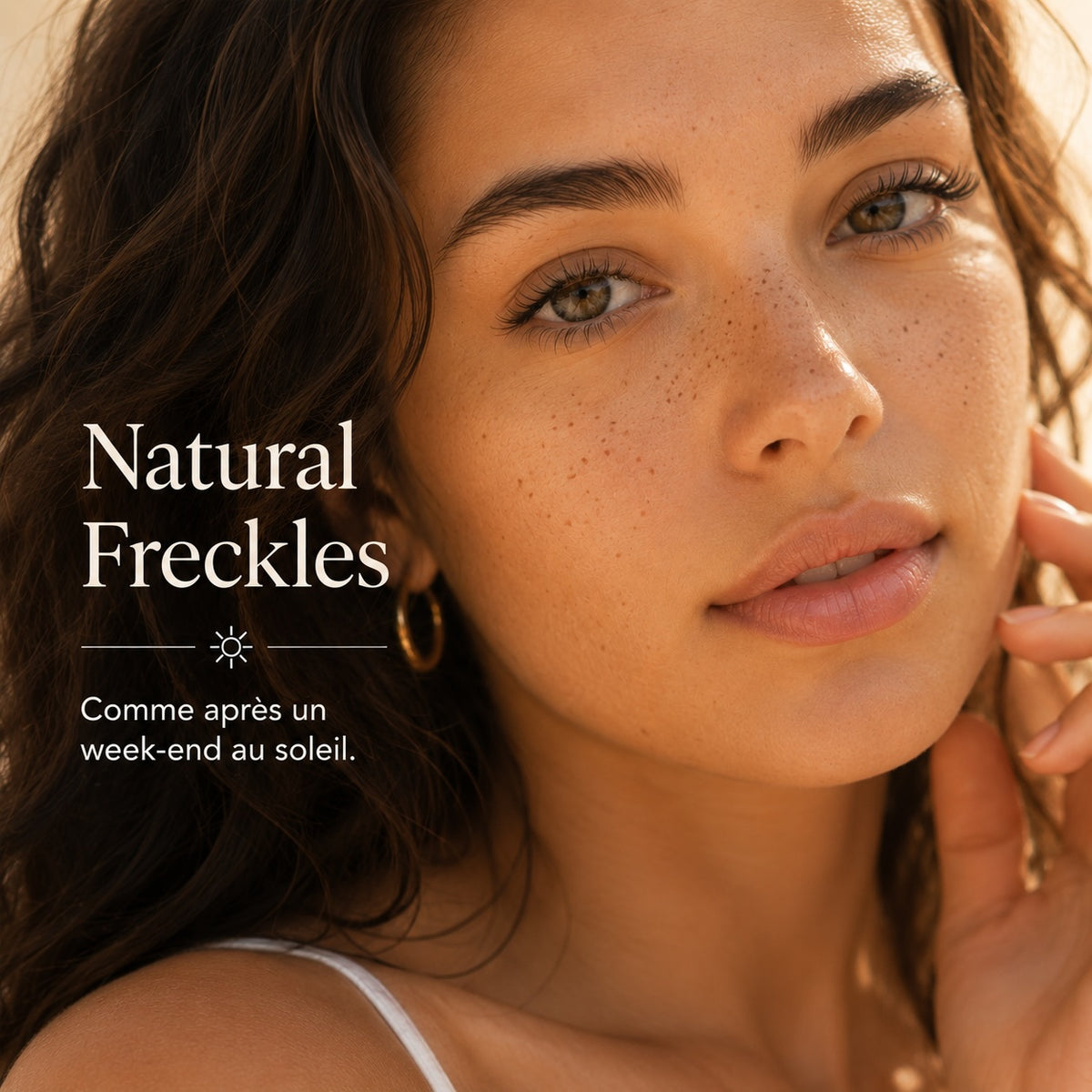 Natural freckles